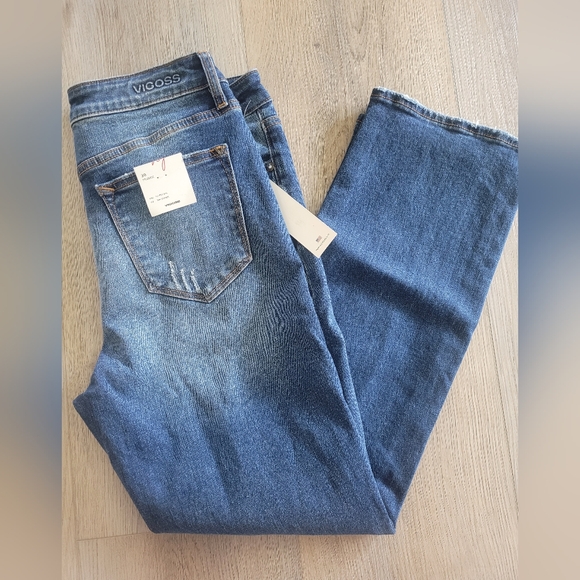 NWT VIGOSS Frankie slim straight jeans size 30 - Picture 2 of 5